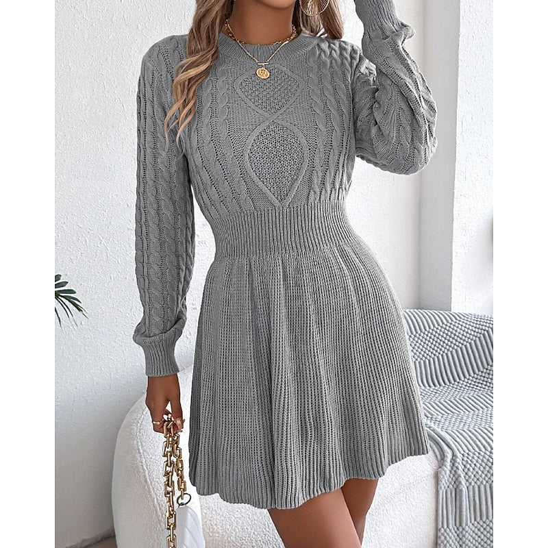 Whitney | Women's Fit and Flare Mini Dress