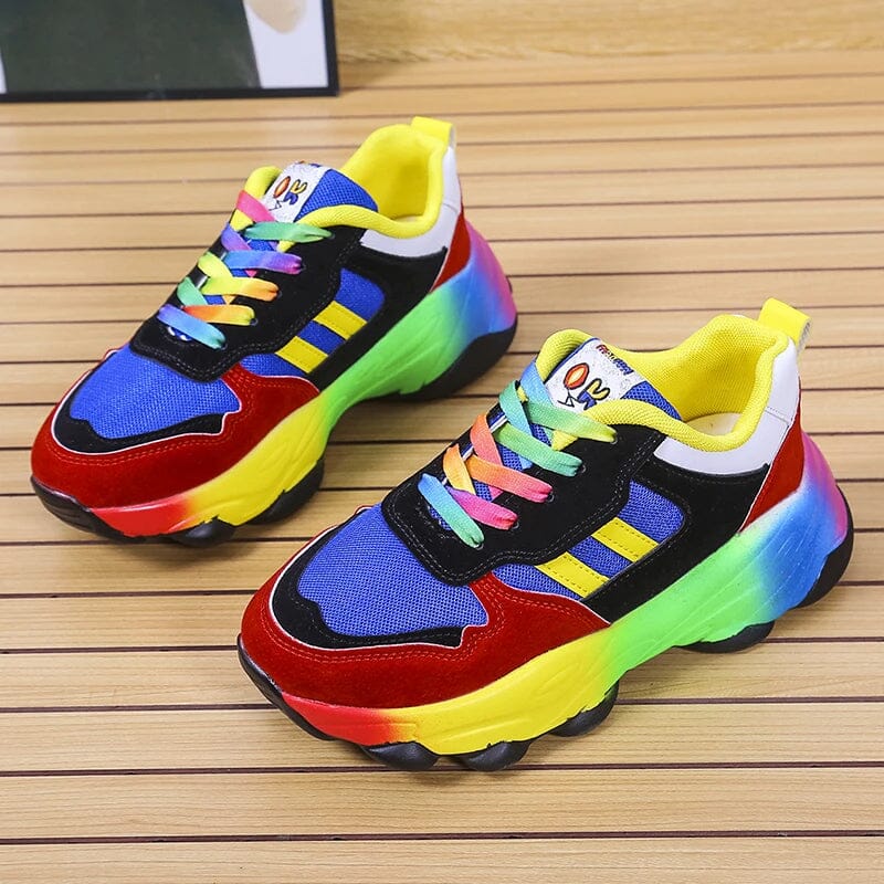 Cora | Sneakers ergonomiche arcobaleno