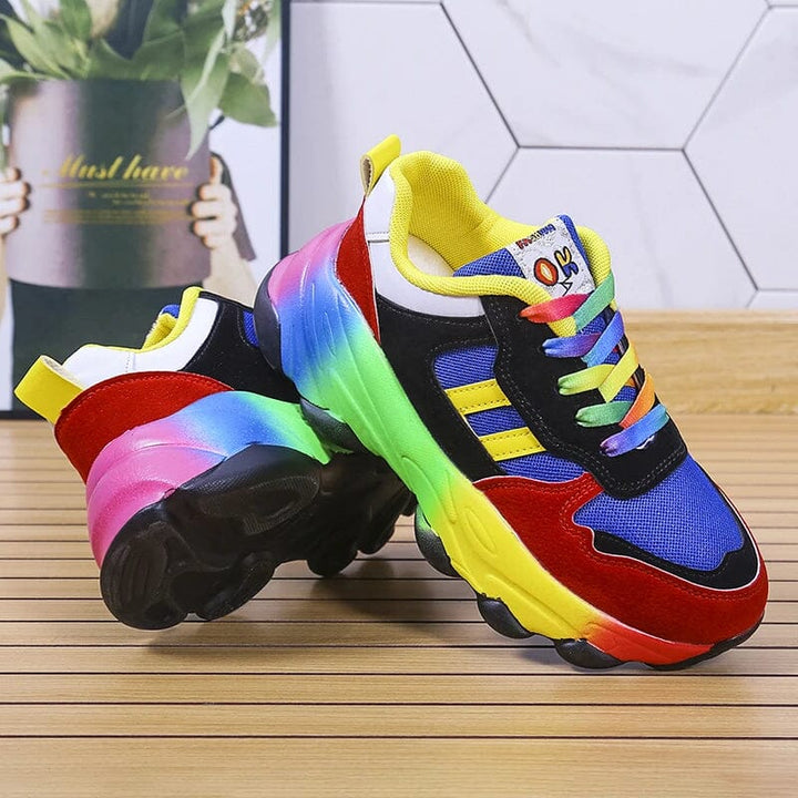 Cora | Sneakers ergonomiche arcobaleno