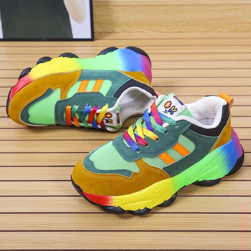 Cora | Sneakers ergonomiche arcobaleno
