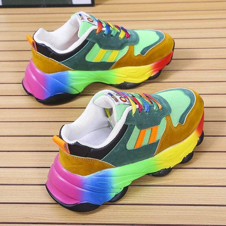 Cora | Sneakers ergonomiche arcobaleno