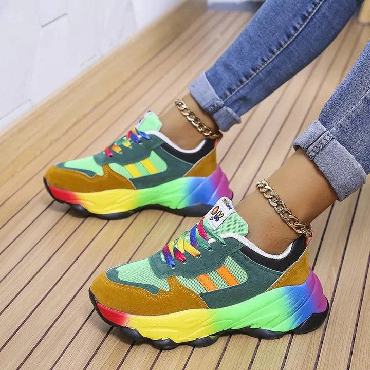 Cora | Sneakers ergonomiche arcobaleno
