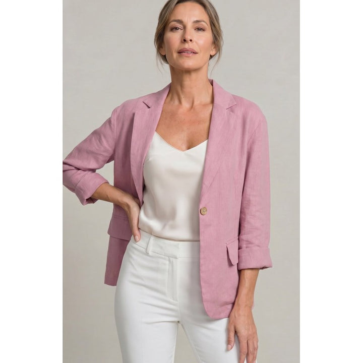 Women’s Relaxed Blazer | Oversized Dropped Shoulder Design