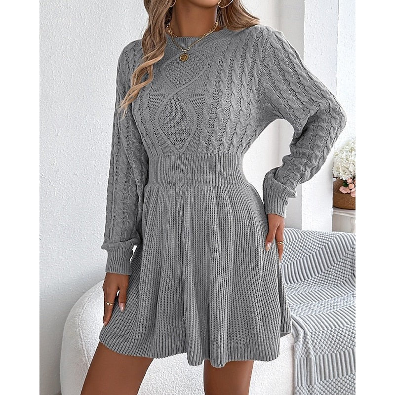 Whitney | Women's Fit and Flare Mini Dress