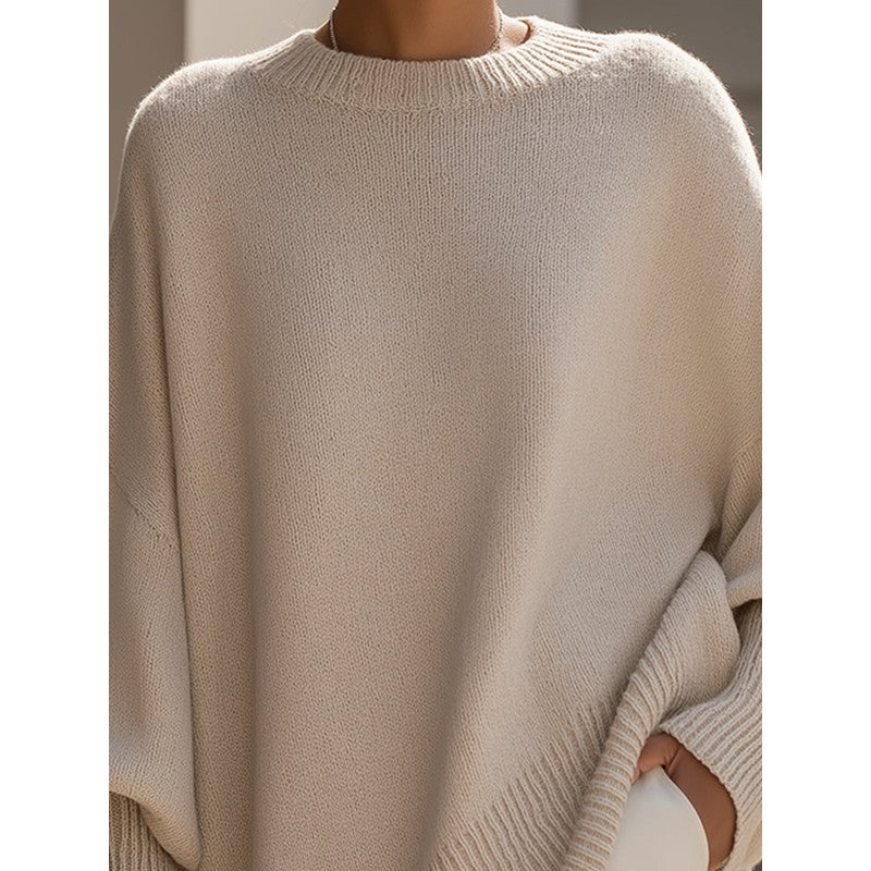 Clara | Oversized Batwing-Sleeve Sweater