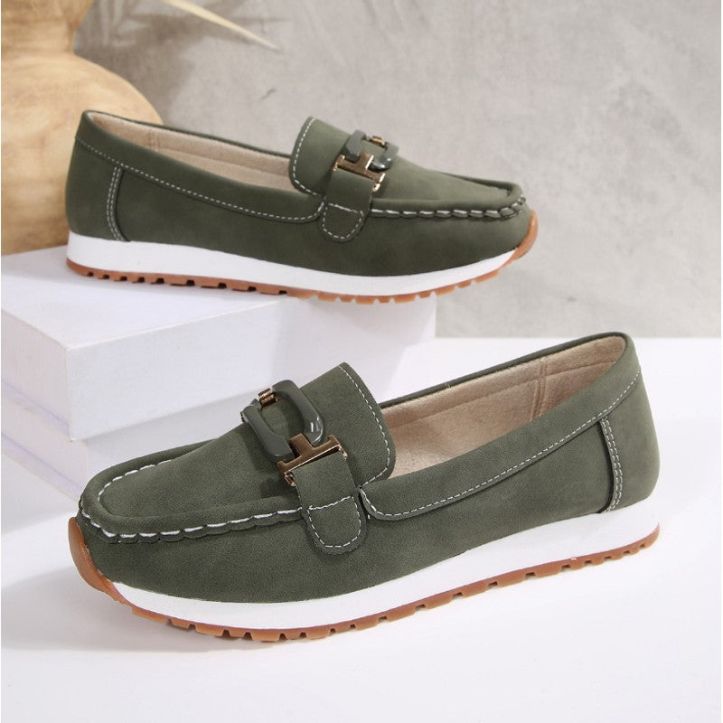 Emelia | Slip-On Wedge Loafers