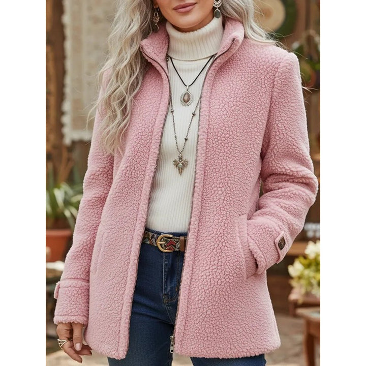 Patricia | Stand-Collar Zip Coat