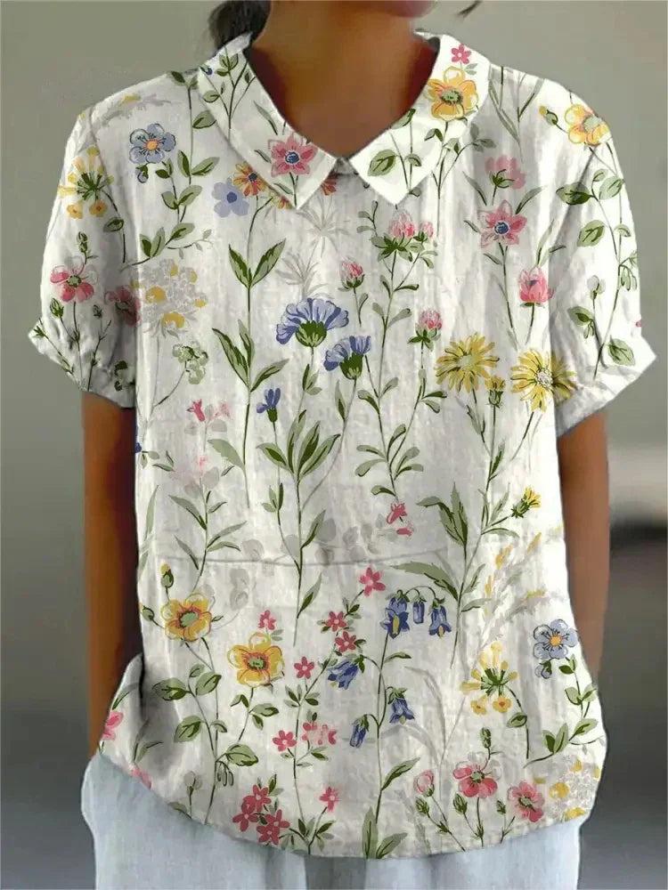 Gabriella | Chemise fleurie