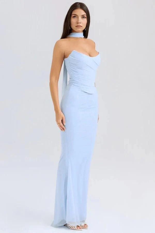 Hailey | Maxi φόρεμα κορσέ The Midnight Hour