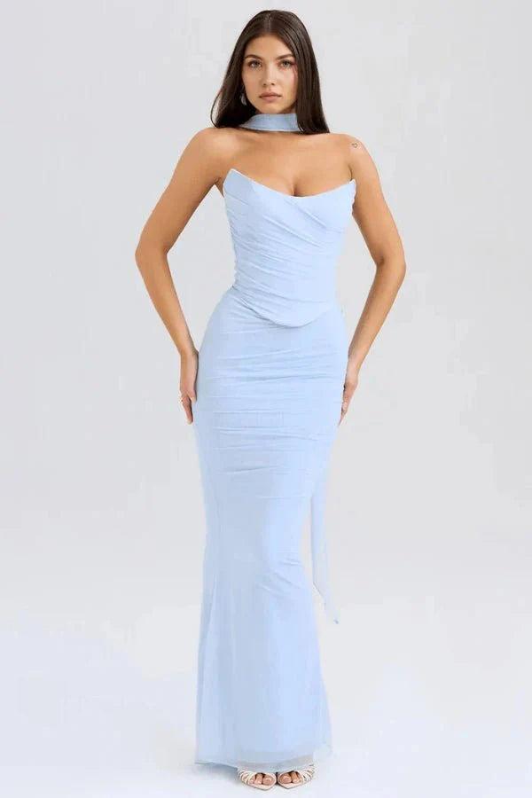 Hailey | Maxi φόρεμα κορσέ The Midnight Hour