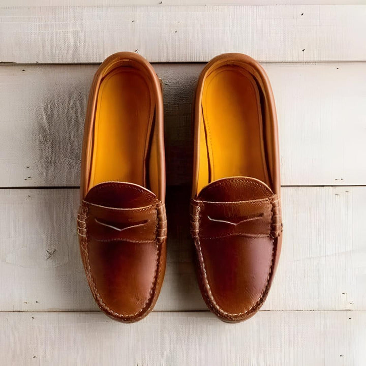 Avery | Vintage instaploafers voor dames