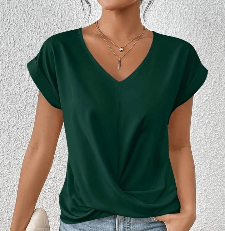 Luna | Top con scollo a V modellante per l'addome