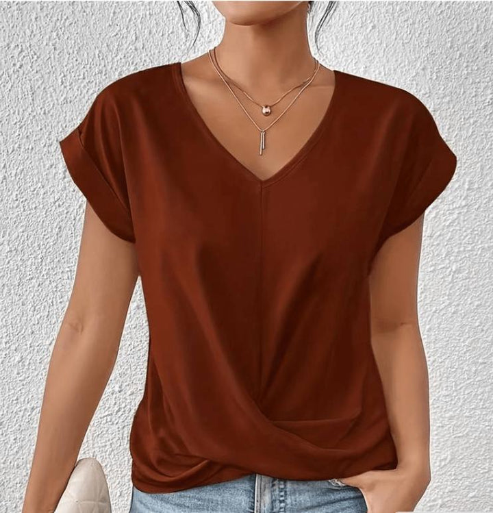Luna | Top con scollo a V modellante per l'addome