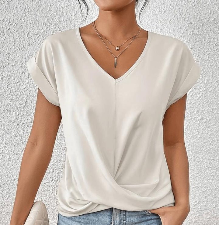 Luna | Top con scollo a V modellante per l'addome
