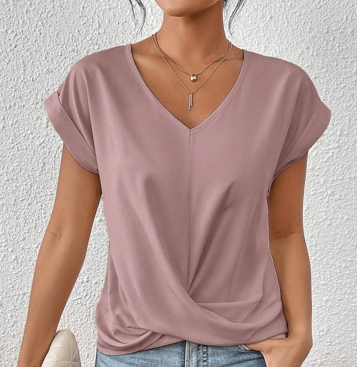 Luna | Top con scollo a V modellante per l'addome