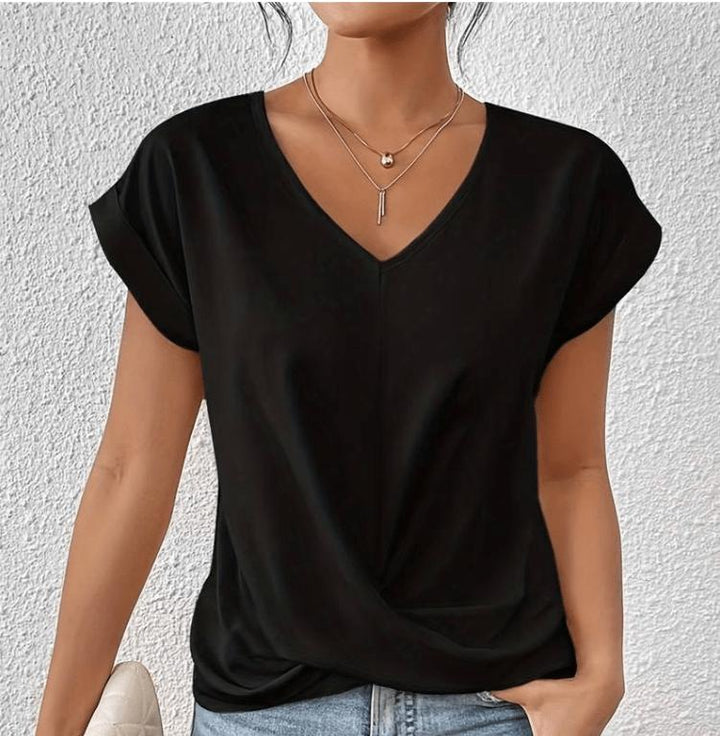 Luna | Top con scollo a V modellante per l'addome