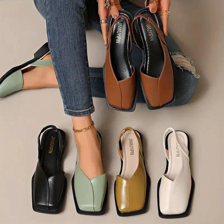 Mary janes | Ballerines à enfiler en cuir
