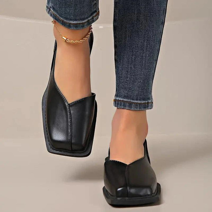 Mary janes | Ballerines à enfiler en cuir