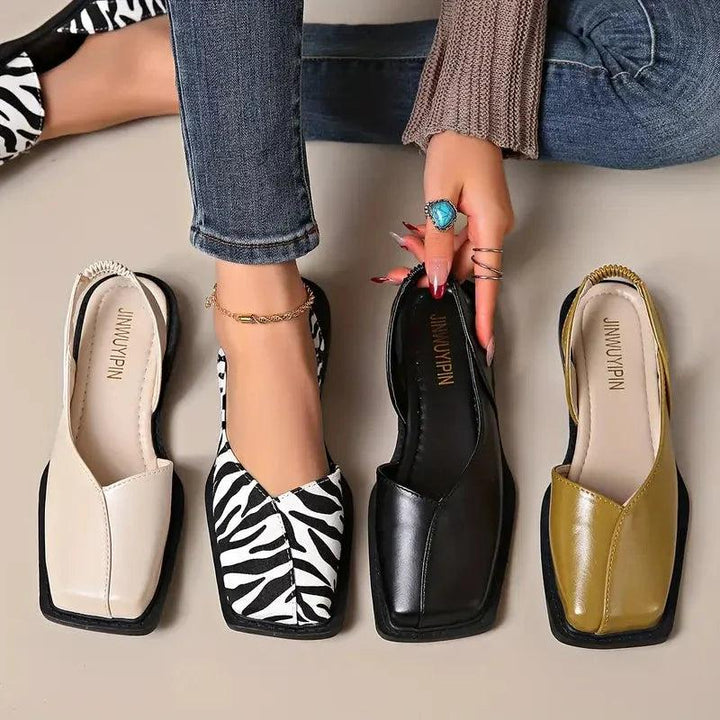 Mary janes | Ballerines à enfiler en cuir