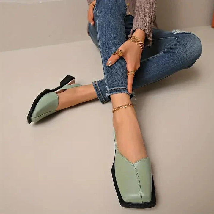 Mary janes | Ballerines à enfiler en cuir