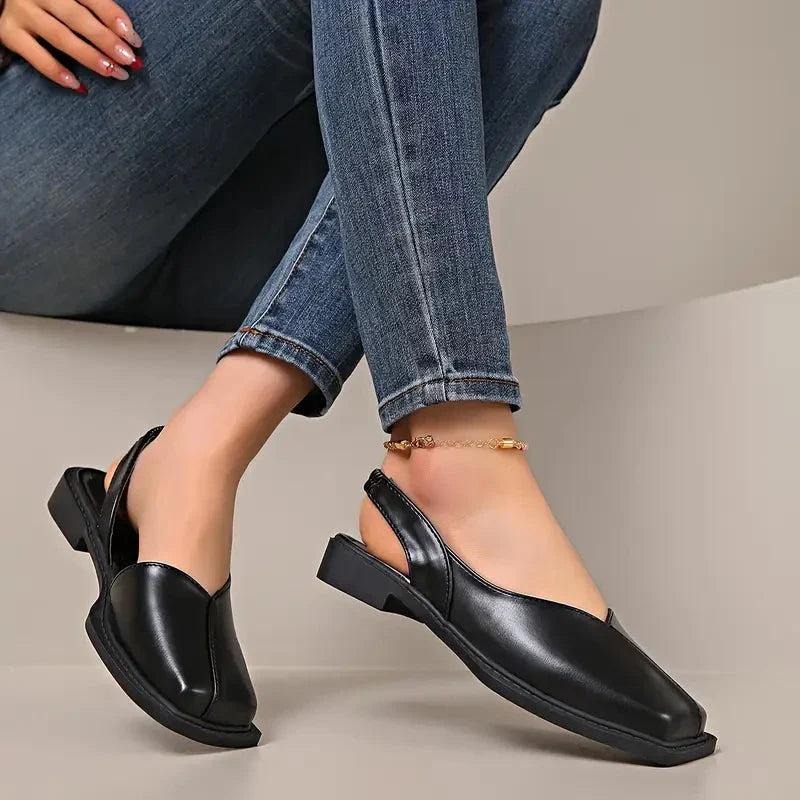 Mary janes | Ballerines à enfiler en cuir