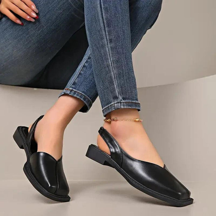 Mary janes | Ballerines à enfiler en cuir