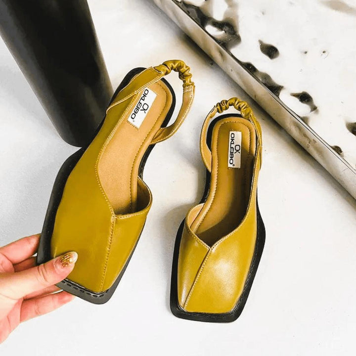 Mary janes | Ballerines à enfiler en cuir