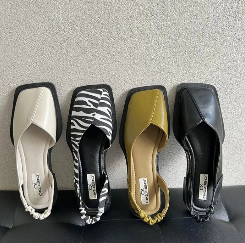 Mary janes | Ballerines à enfiler en cuir