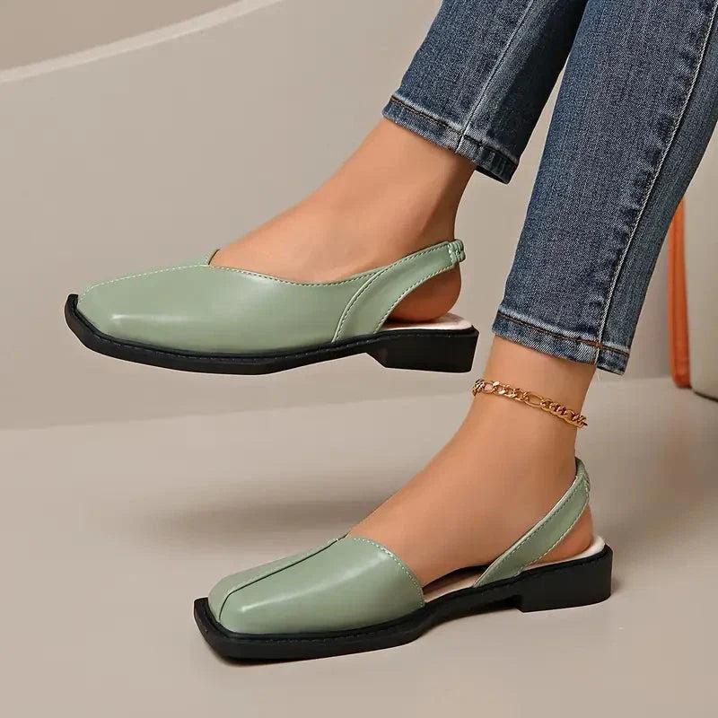 Mary janes | Ballerines à enfiler en cuir