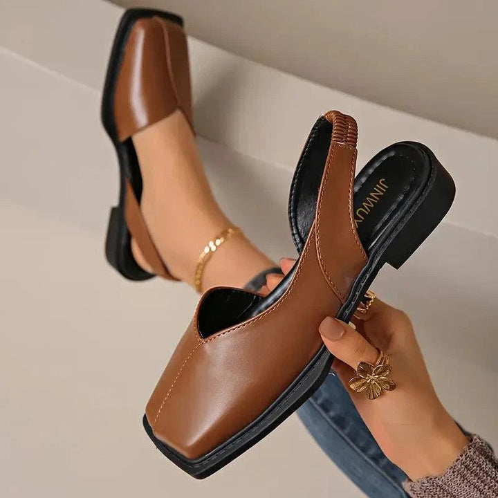 Mary janes | Ballerines à enfiler en cuir