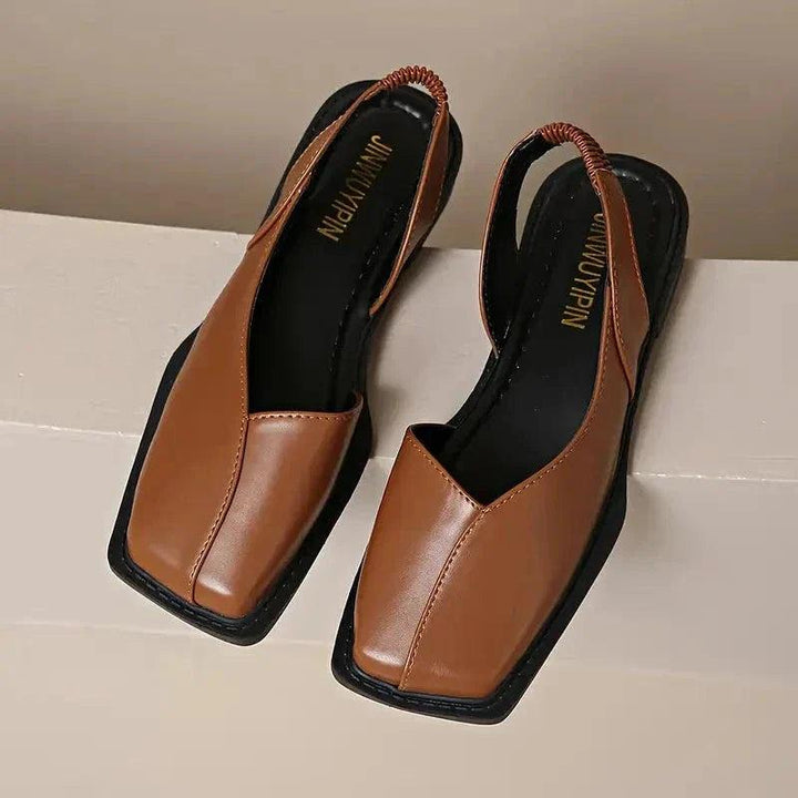Mary janes | Ballerines à enfiler en cuir