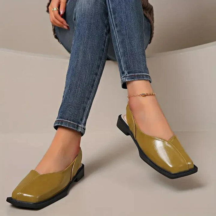 Mary janes | Ballerines à enfiler en cuir