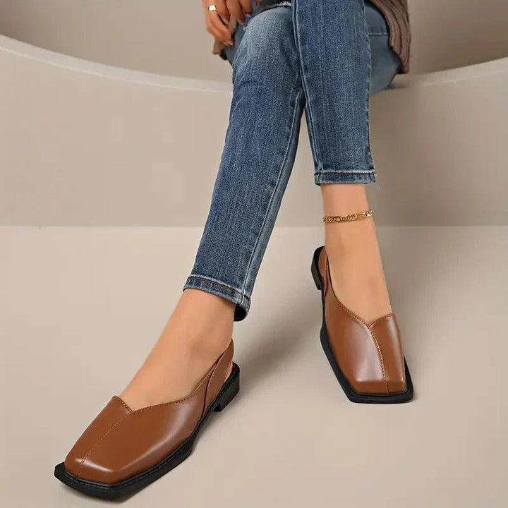 Mary janes | Ballerines à enfiler en cuir