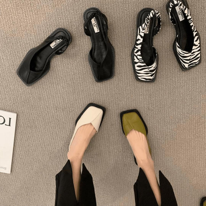 Mary janes | Ballerines à enfiler en cuir