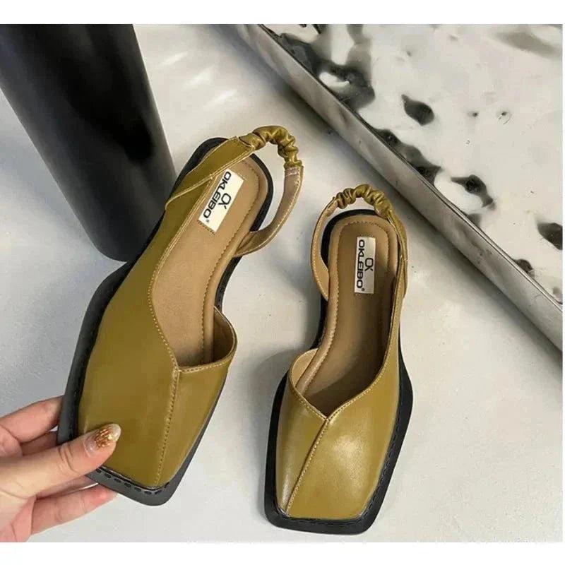 Mary janes | Ballerines à enfiler en cuir
