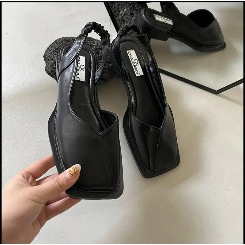 Mary janes | Ballerines à enfiler en cuir