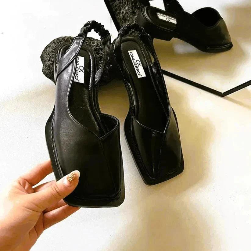 Mary janes | Ballerines à enfiler en cuir