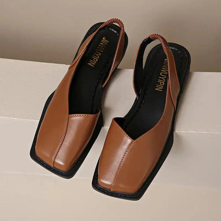 Mary janes | Ballerines à enfiler en cuir