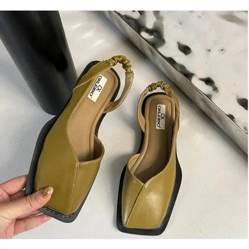 Mary janes | Ballerines à enfiler en cuir