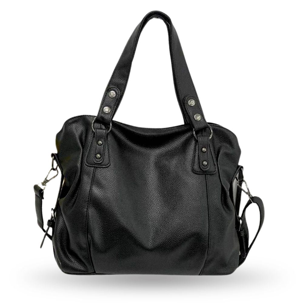 Demi | Large soft leather bag