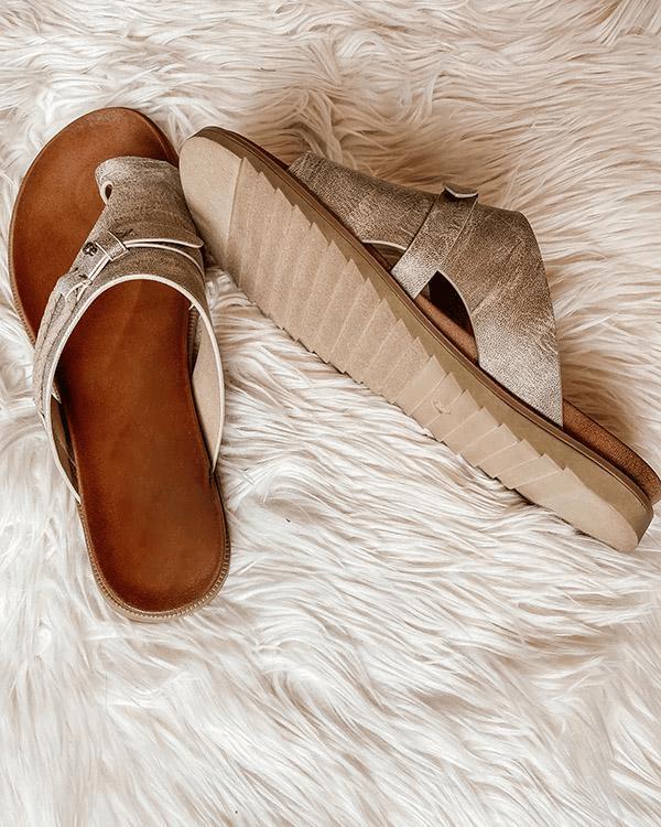 Veronica | Flache Barfuss-Sandalen für Damen
